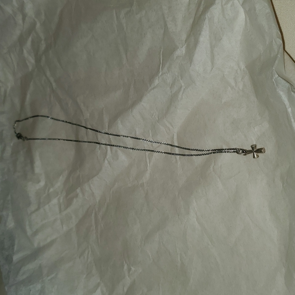 James Avery St Theresa Cross With Chain